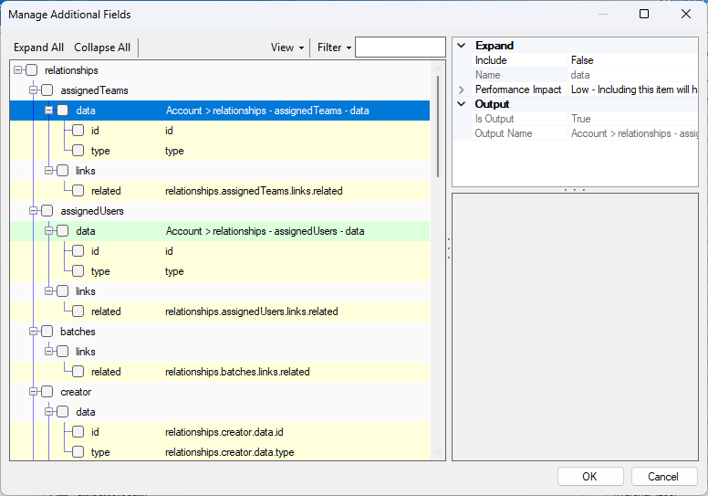 SSIS Outreach Source Component - More Fields